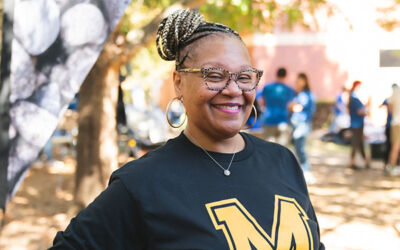 Ms. Bussey, the Library Media Specialist at LP Miles elementary school in Atlanta