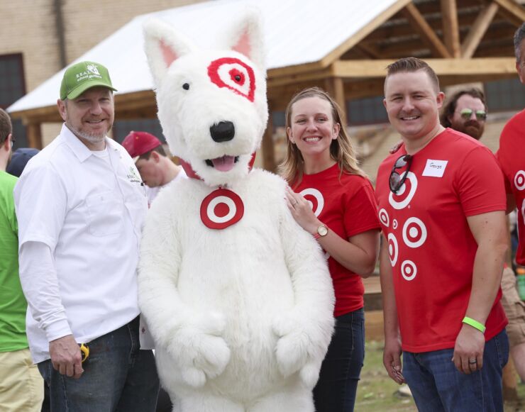 Target corporate partnership event