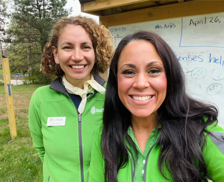 Teena Hine and Luisa Aviles selfie